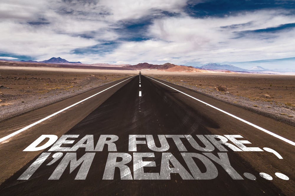 Dear Future, Im Ready... written on desert road-1